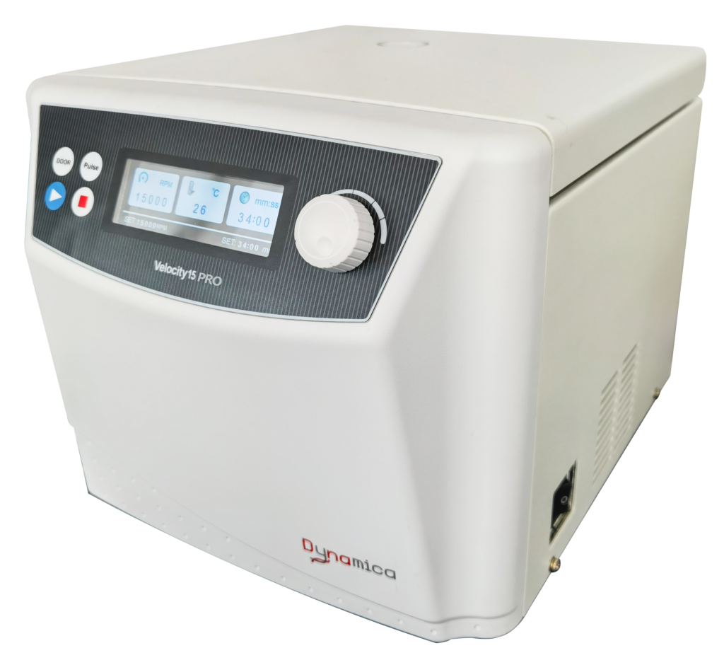 Dynamica Velocity 15R Pro Centrifuge can be used for DNA Extraction